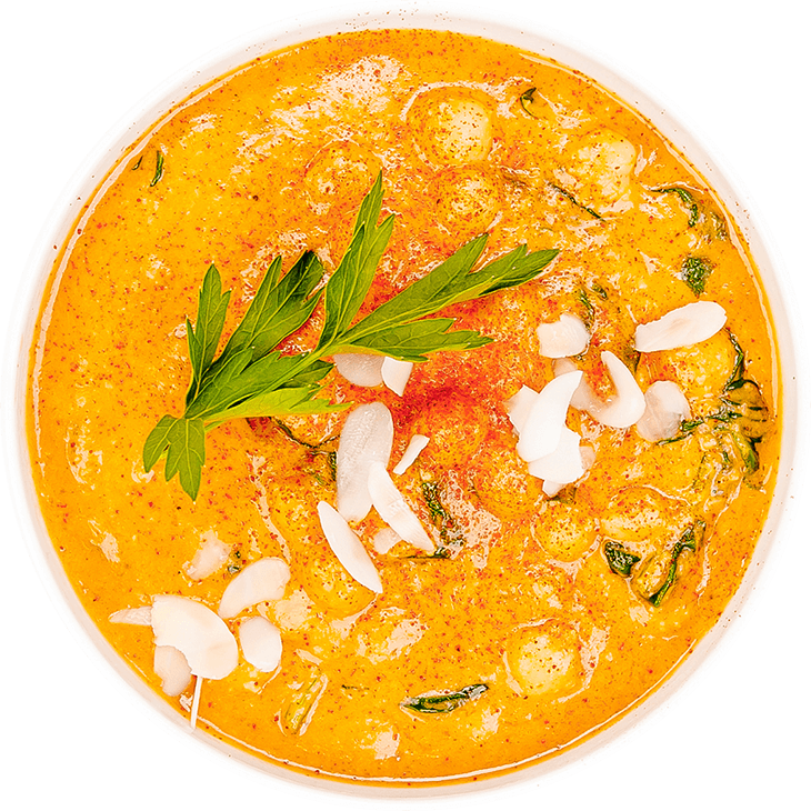 Suppe mit Kichererbsen und Spinat (Espinacas con Garbanzos)
