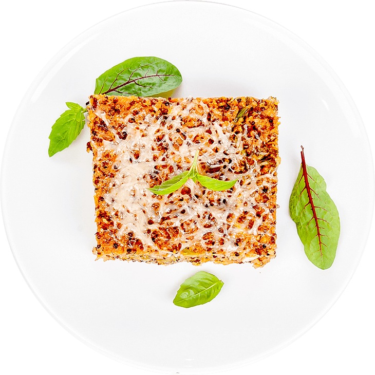 Quinoaauflauf mit Hähnchen und Brokkoli