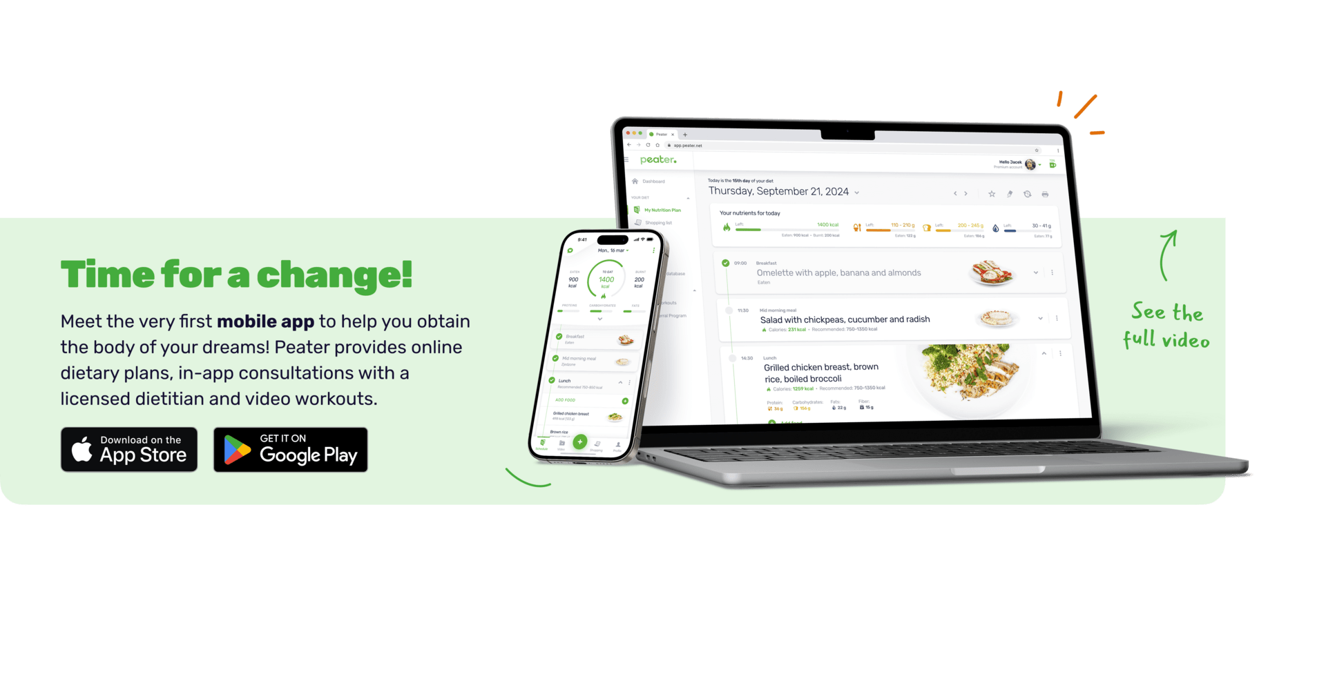 Homepage banner english